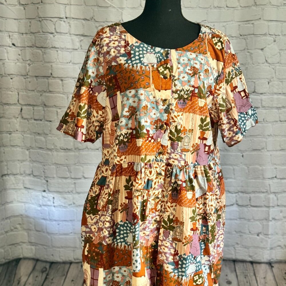 Princess Highway Smock Dress Size 14 AUS